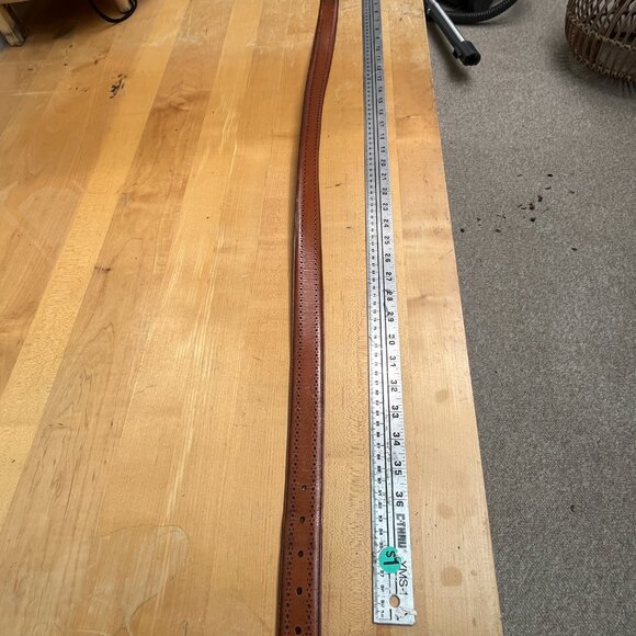 Mens Leather Belt Size 38 - Picture 12 of 12